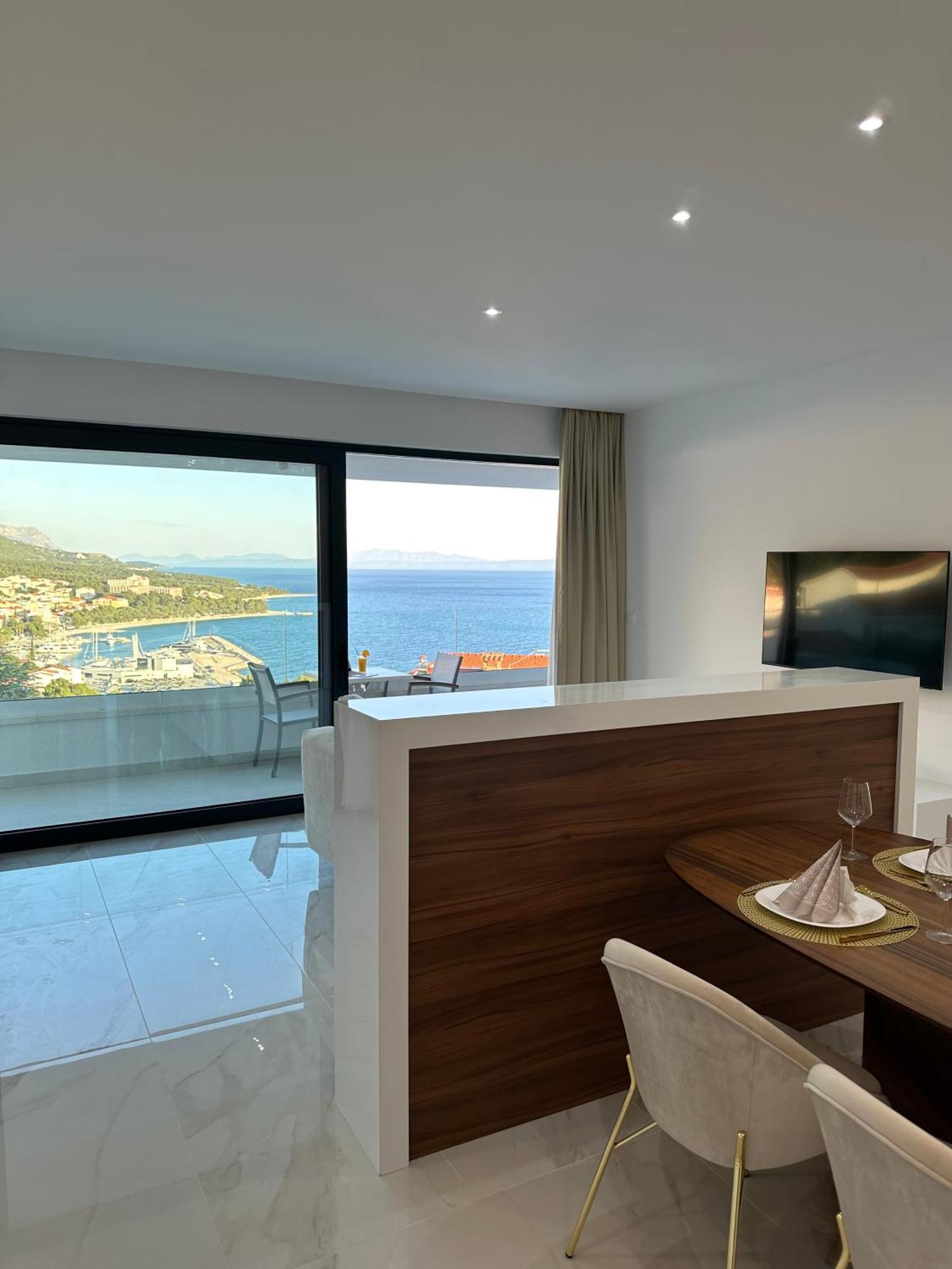 Villa Apartment Danny Baška Voda Eksteriør billede